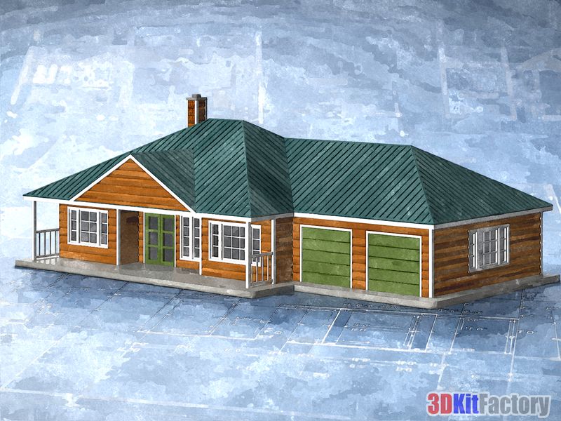 Log-Sided Ranch models