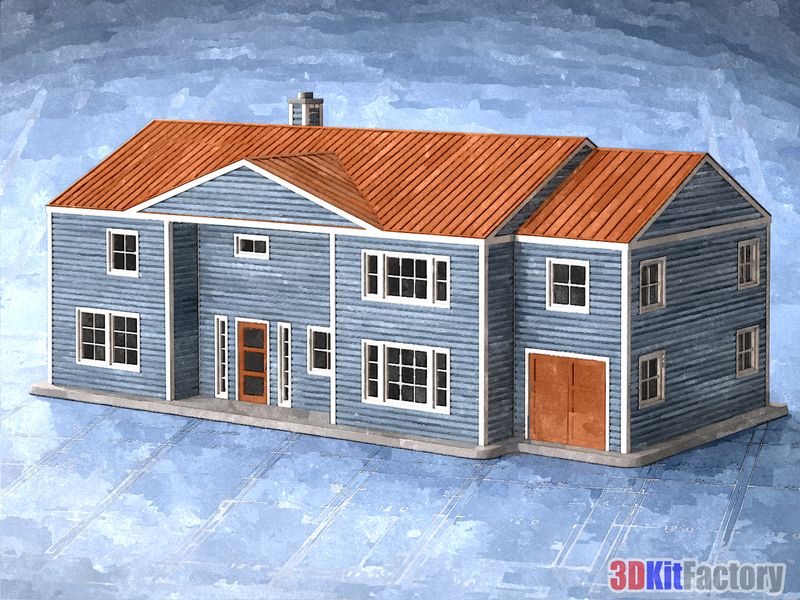 Vinyl/Wood-Sided 2-Story models