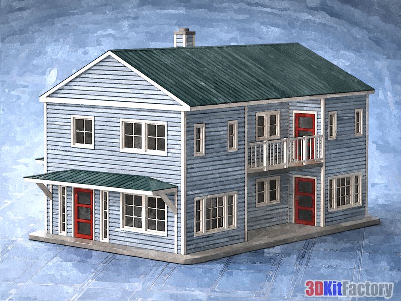 2-Story Multifamily models