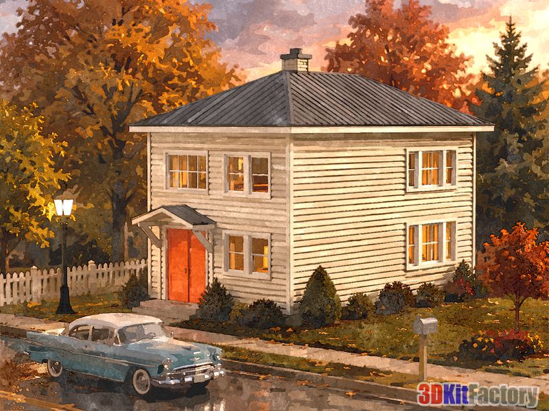 Two-story House