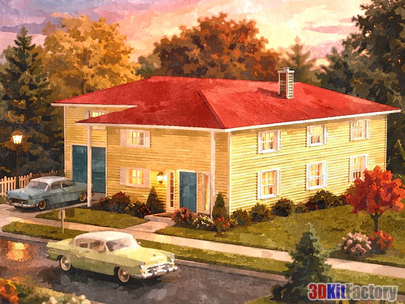 Two-story House