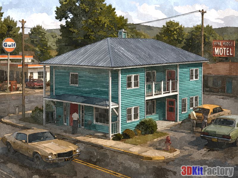 Multifamily two-story House