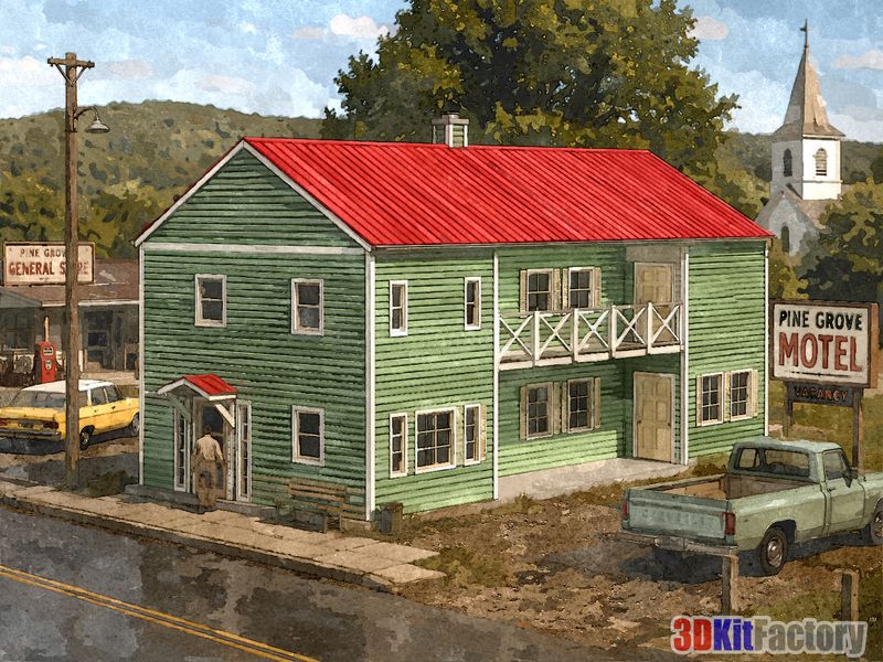 Multifamily two-story House