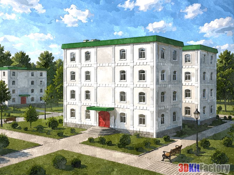 Municipal or multifamily Building