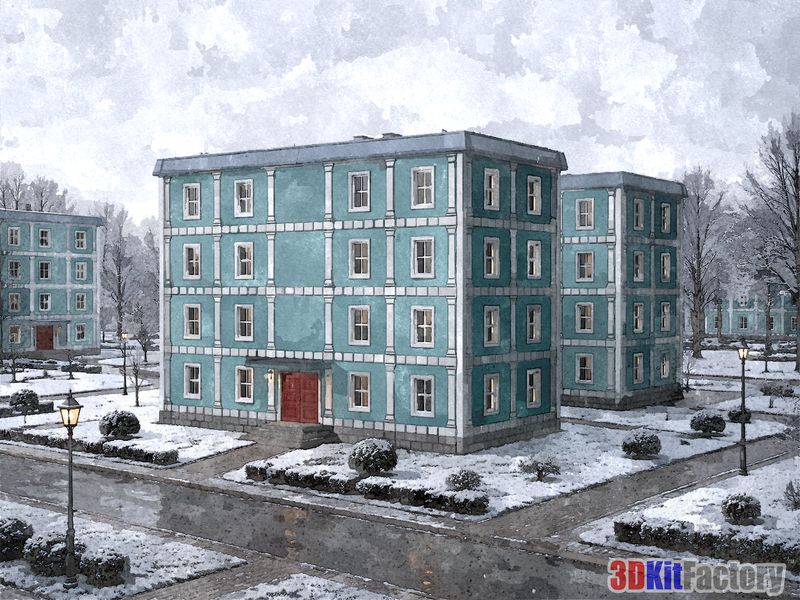 Municipal or multifamily Building
