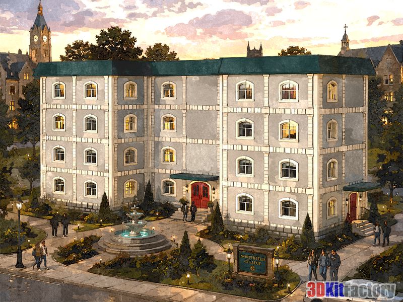 Municipal or multifamily Building