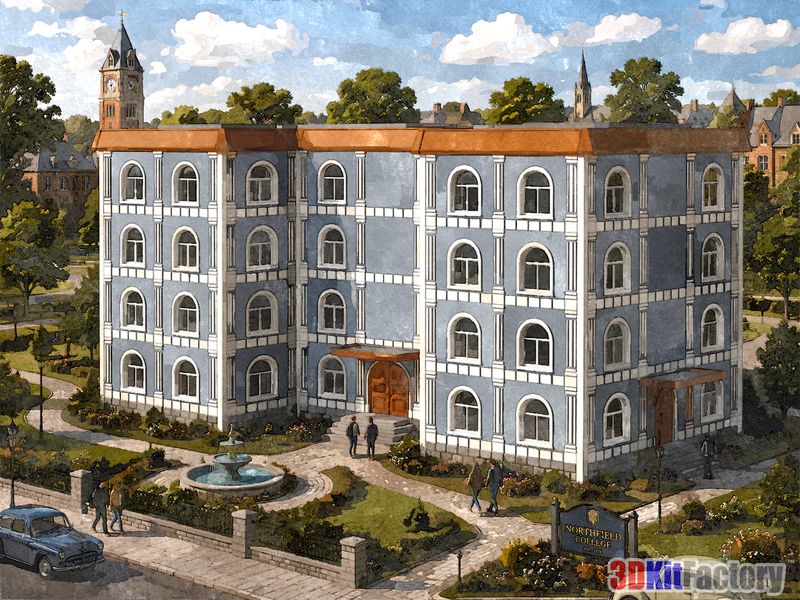 Municipal or multifamily Building