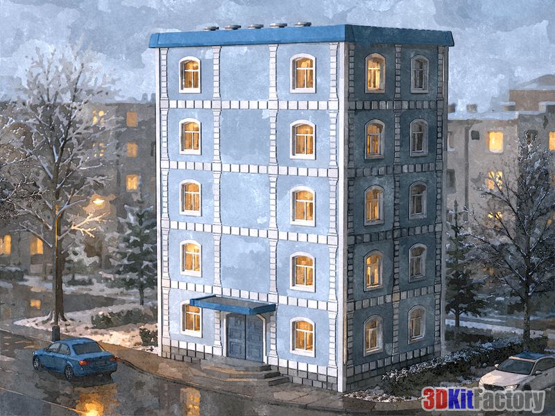 Municipal or multifamily Building