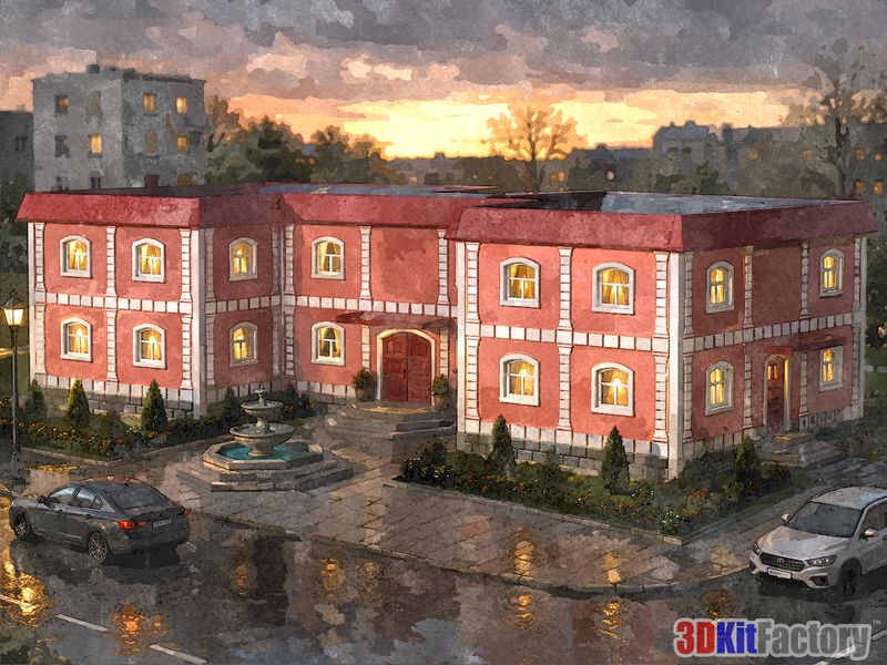 Municipal or multifamily Building