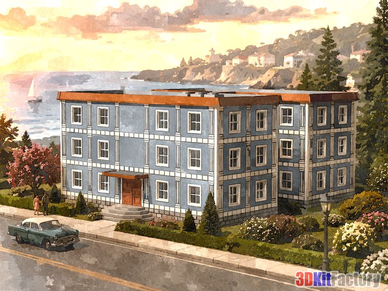 Municipal or multifamily Building
