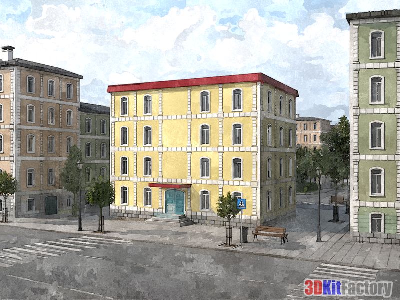 Municipal or multifamily Building