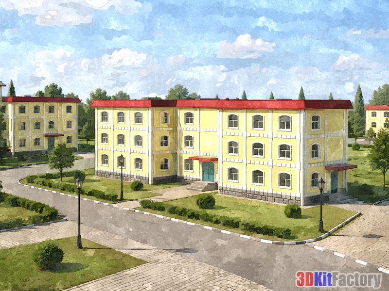 Municipal or multifamily Building