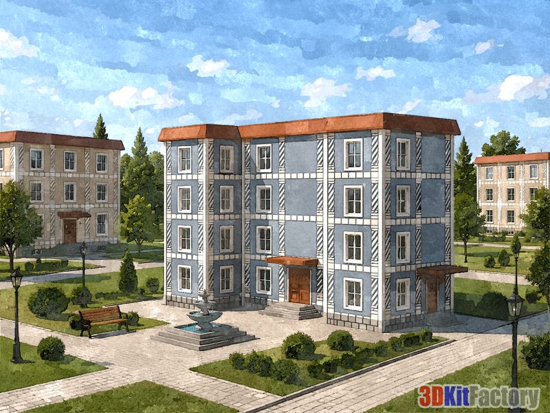 Municipal or multifamily Building