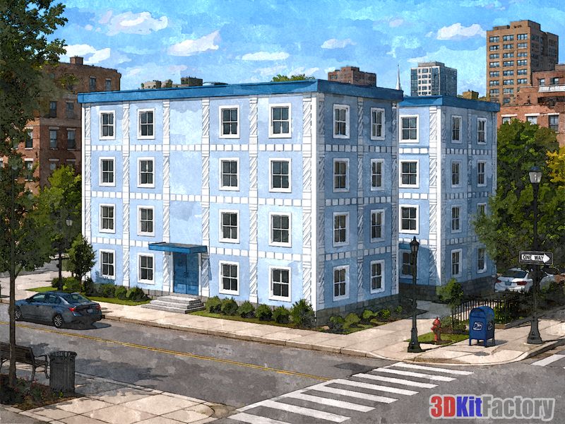 Municipal or multifamily Building