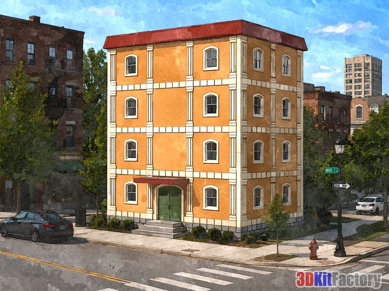 Municipal or multifamily Building
