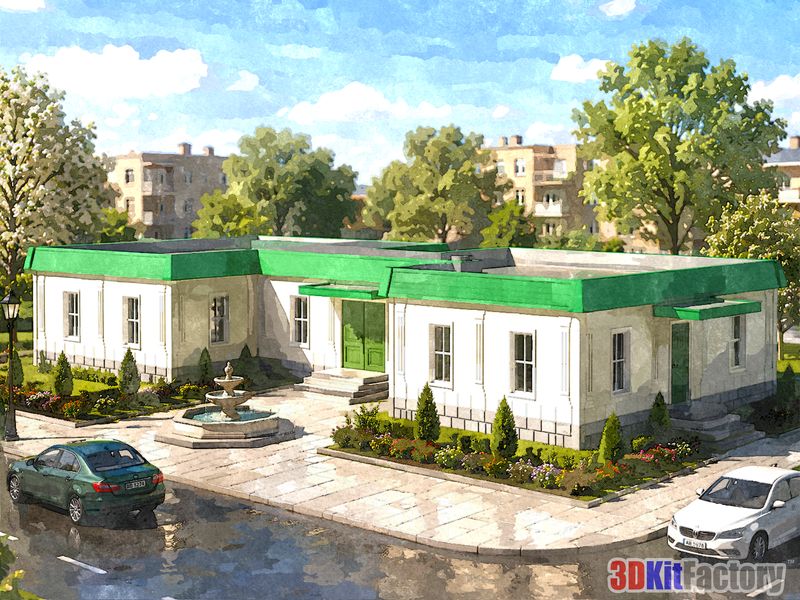 Municipal or multifamily Building