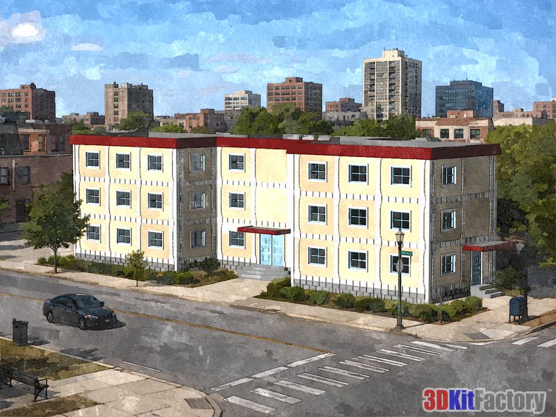 Municipal or multifamily Building