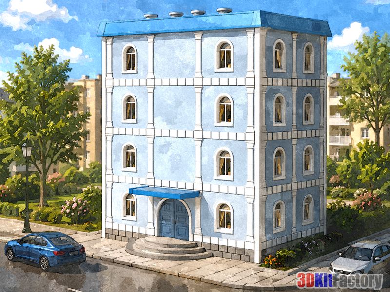 Municipal or multifamily Building