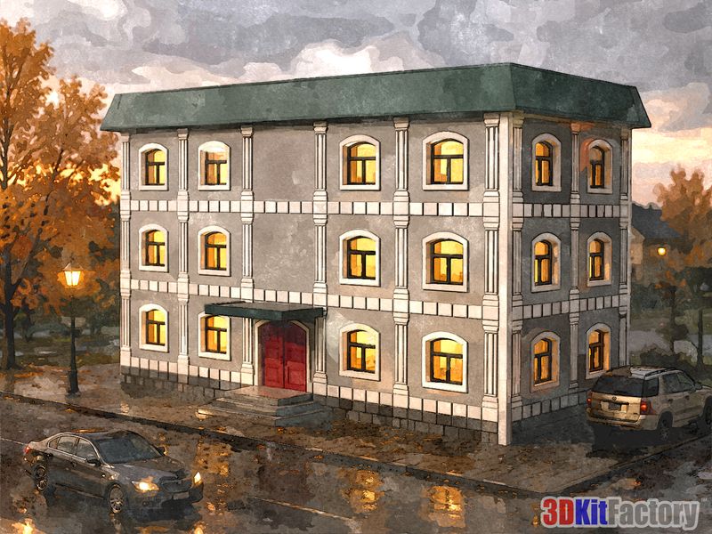 Municipal or multifamily Building
