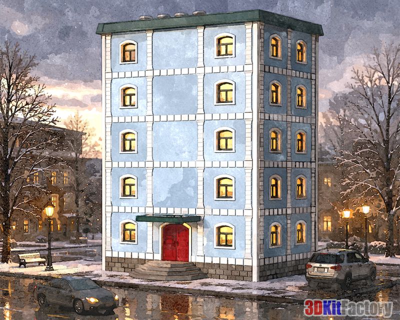 Municipal or multifamily Building