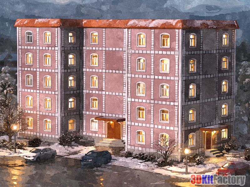 Municipal or multifamily Building