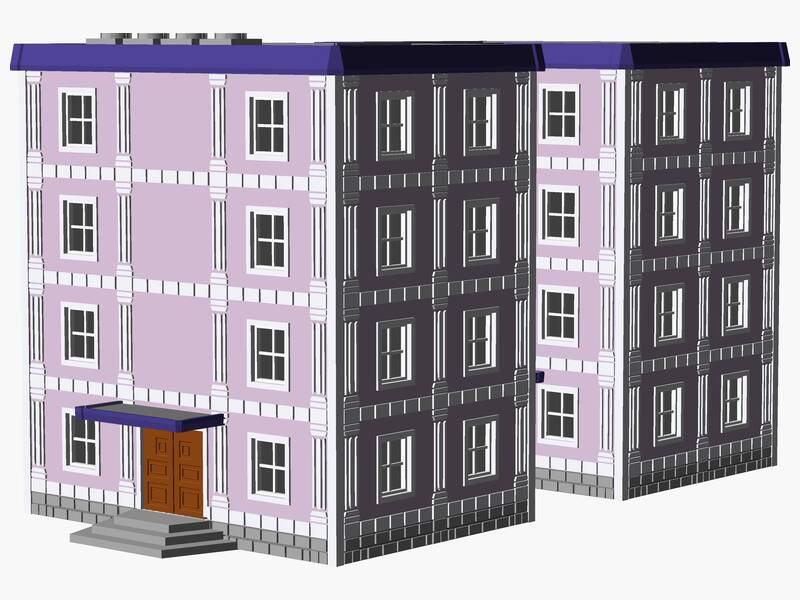 4 Story municipal or multifamily Building