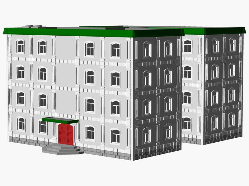 4 Story municipal or multifamily Building