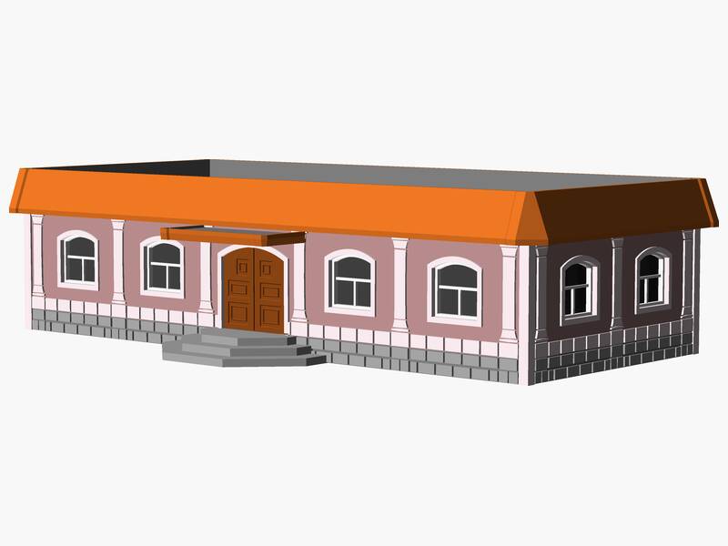 1 Story municipal or multifamily Building